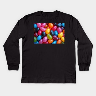 Jelly Beans - Macro Kids Long Sleeve T-Shirt